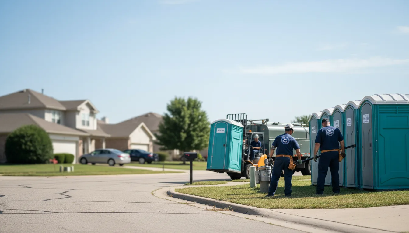 Porta Potty Rental in Pinon Hills, CA near me